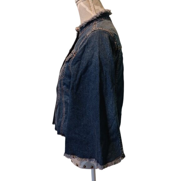 NEW! Rachel Roy Denim Jean Jacket (4945 - Picture 3 of 9